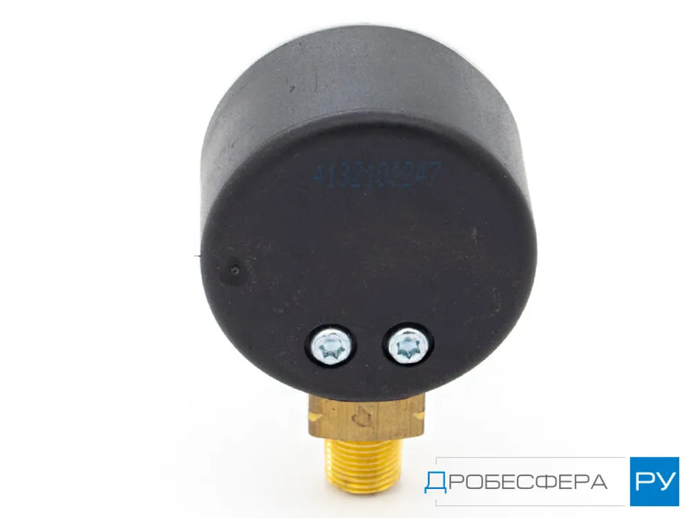Манометр для компрессора 12 бар (1,2 МПа) радиальный R 1/8" диаметр 39 мм арт. M043-R12