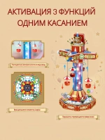 3Д Конструктор Цирковой прыжок с парашютом