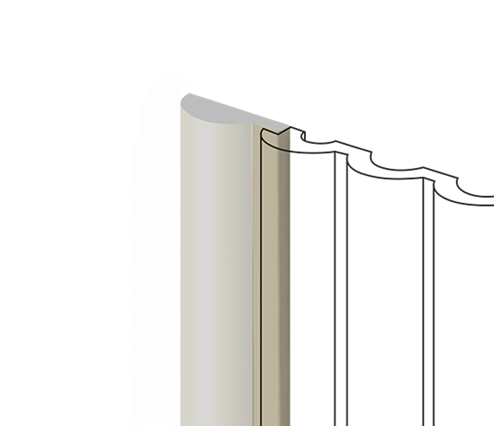 Финишный молдинг LF140A IV123 Hiwood