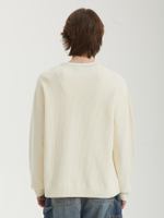 Мужской Свитер (Round-neck) Textured