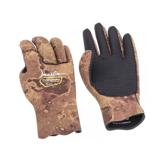 Перчатки Marlin Ultrastretch Oliva 5 мм оливковый камуфляж