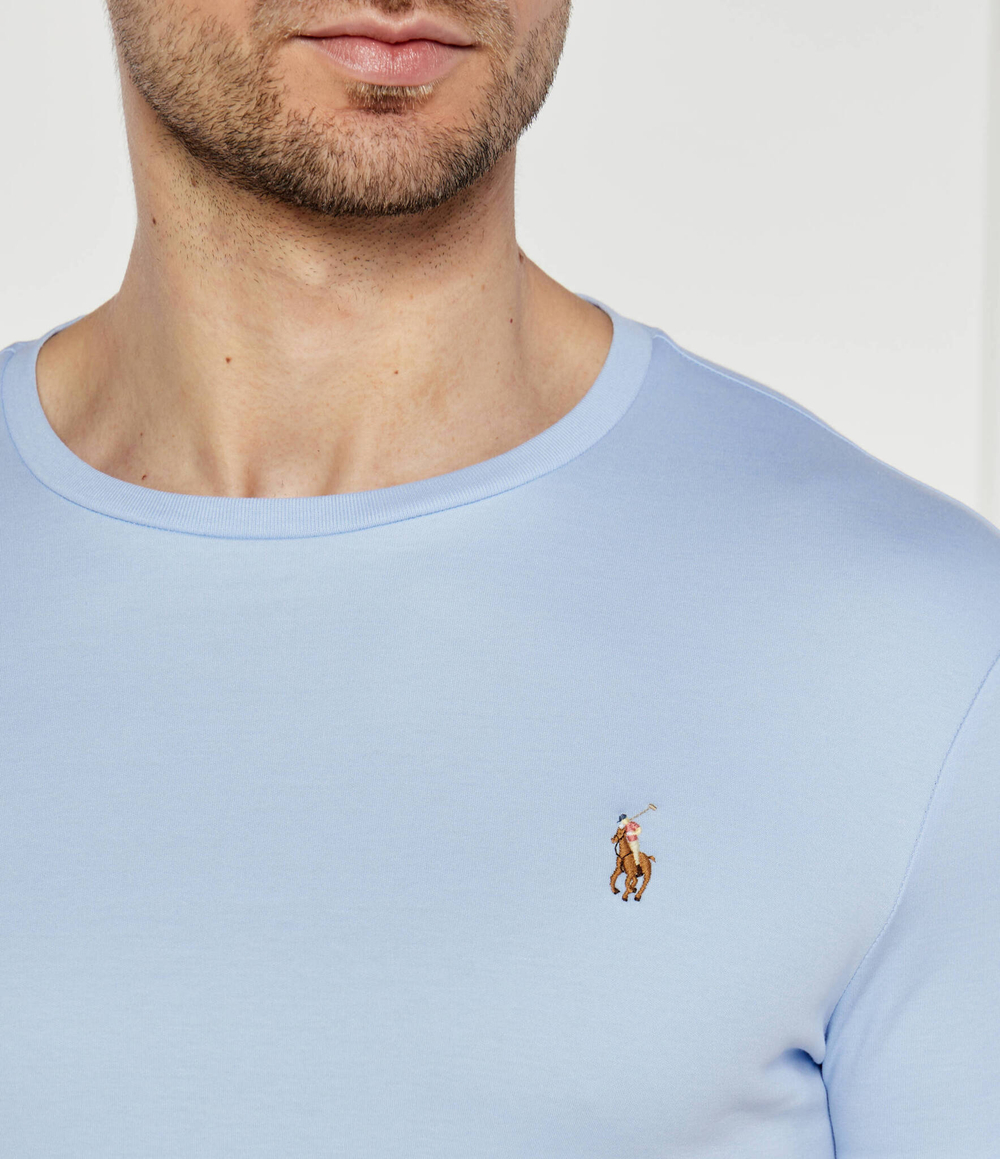 Футболка POLO RALPH LAUREN - голубой(710740727)