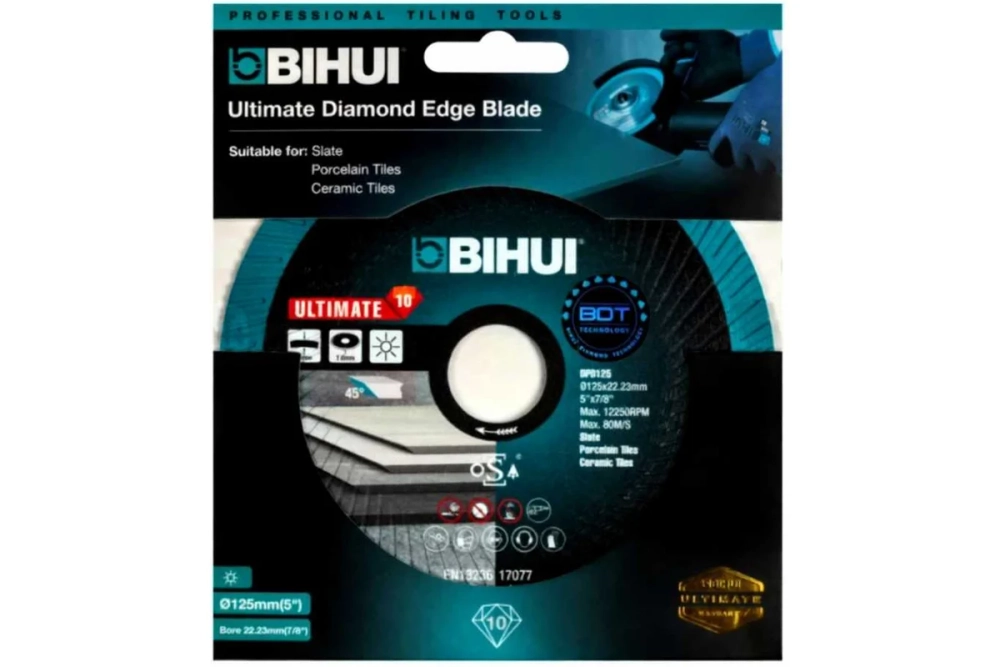 Диск алмазный BIHUI Ultimate Edge 125 мм, арт.DPD125
