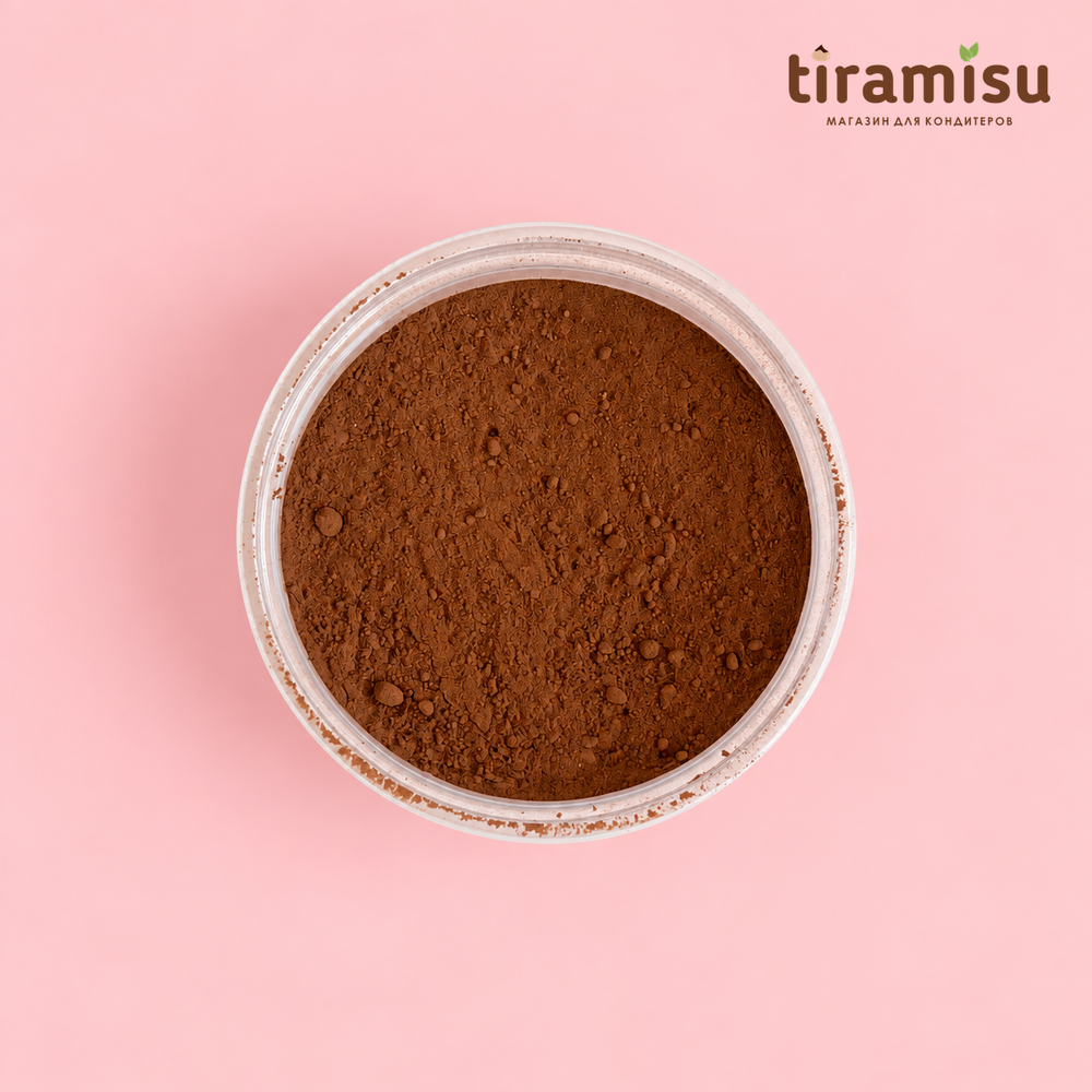 Какао-порошок Extra Brute, темно-красный, 22-24 % Cacao Barry (Франция), 100 грамм.