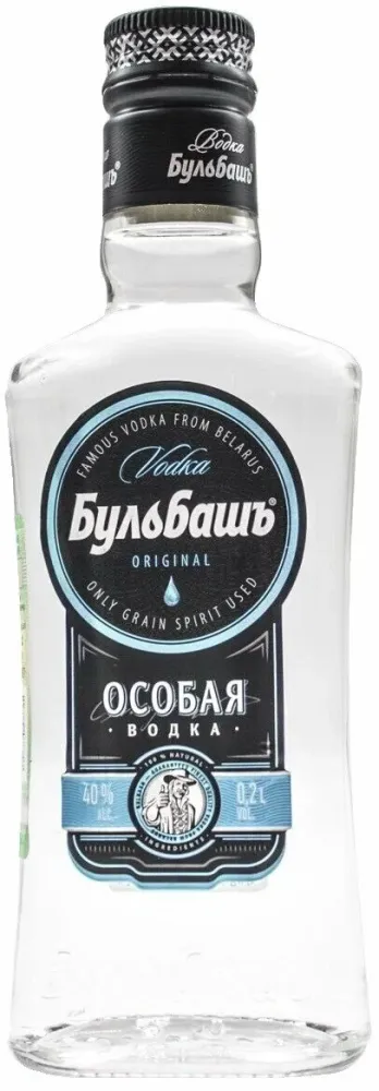 Водка Бульбашъ Особая 0,2 40% (Завод Бульбашъ) Беларусь