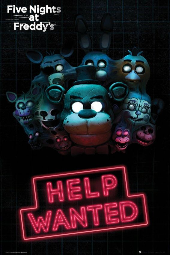 Лицензионный постер (392) FIVE NIGHTS AT FREDDY'S Help Wanted