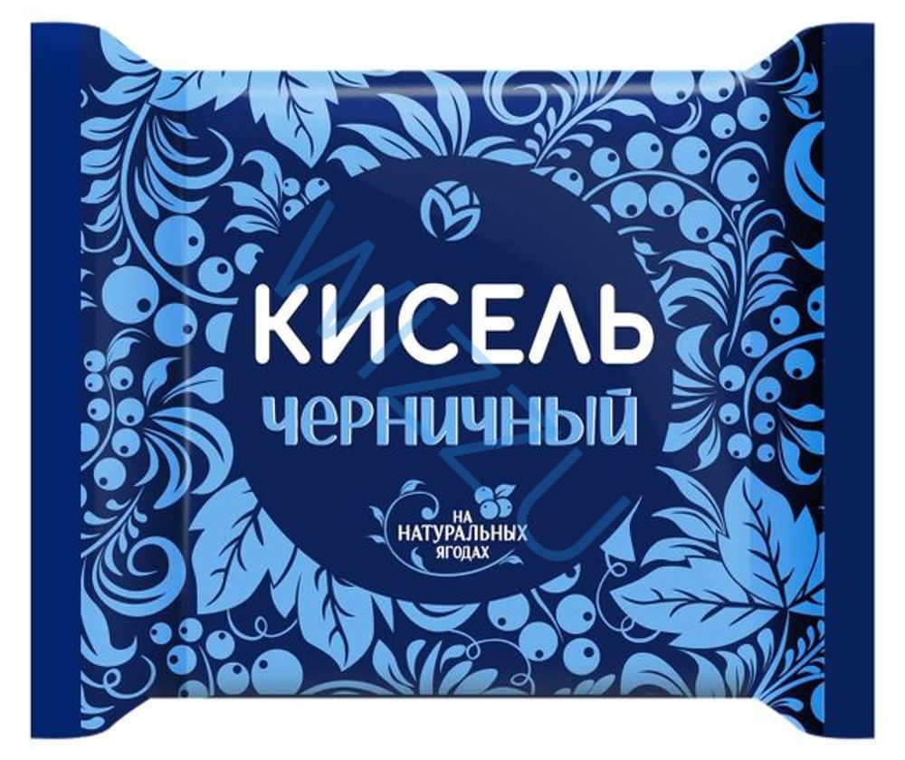 Кисель брикет Черничный 190г