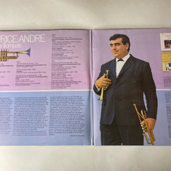 Винтажная виниловая пластинка LP Maurice Andre, Альбинони, Персел, Вивильди, Корелли, Гендель, Konig Der Trompete (Германия 1975)