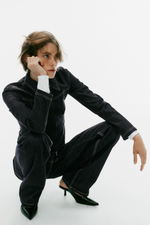 ДЖИНСЫ TRF WIDE-LEG С НИЗКОЙ ПОСАДКОЙ — ZARA