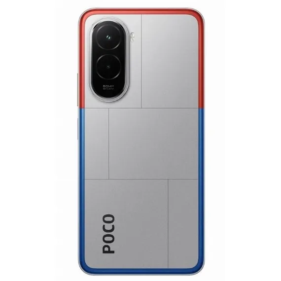 Смартфон Xiaomi POCO M7 4G 6 ГБ | 128 ГБ (Серебристый | Silver) (версия Global)