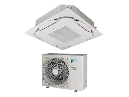 Полупромышленный кассетный инверторный кондиционер Daikin FCAG100B/RZAG100NY1/BYCQ140E
