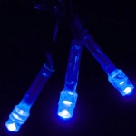 Гирлянда для дома 2,5м 24 лампы LED прозрач.пров.,8 реж, IP-20, Синий