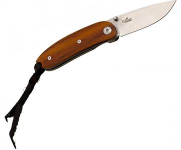 Складной нож Lion Steel "MINI" L/8210 ST c клинком из стали D2, рукоять дерево (Сантос)