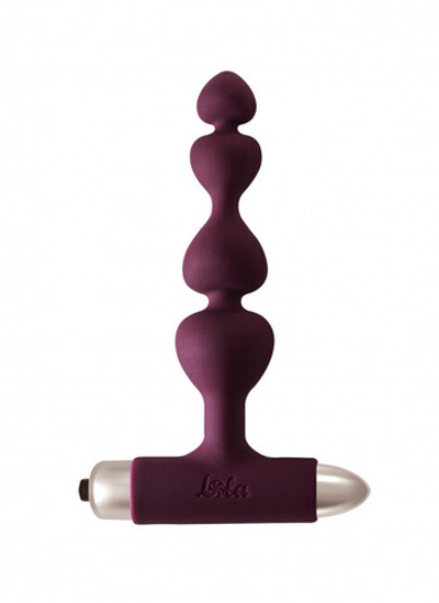 Анальная пробка с вибрацией Spice it up New Edition Excellence Wine red (Цвет: темно-красный)