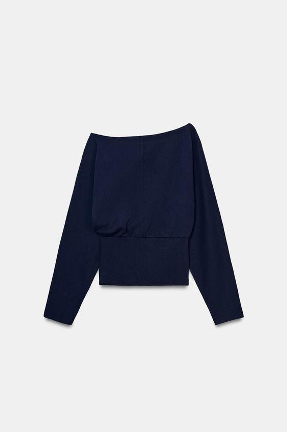 АСИМЕТРИЧНАЯ ХЛОПЧАТОБУМАЖНАЯ ТОЛСТОВКА - ZARA