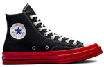 Chuck 70 Comme des Garçons Play x Chuck 70 Converse High "Black Red"