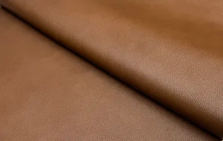 Лакшери цв. Коричневый / Luxury Tannery Caramello Brown, толщ. 1,4-1,6 мм, натуральная кожа