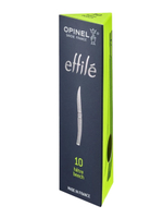 Нож складной филейный Opinel №10, нержавеющая сталь, рукоять бубинга