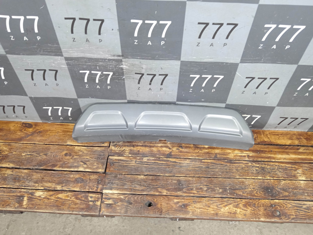 Накладка юбки заднего бампера Chery Tiggo 8 Pro Max 23-нв Б/У Оригинал 602002147AA