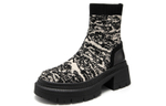 MIO Stretch & Sock Boots Women"s Black/White/Black
