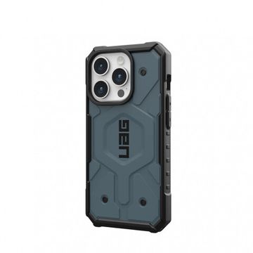 Чехол с поддержкой MAGSAFE Uag Pathfinder для iPhone 15 Pro 6.1", цвет голубой (Cloud Blue)