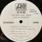 Earl Hines ‎– Recorded Live! In Concert (Япония) Promo