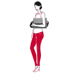 Сумка courierbag 2 canvas grey
