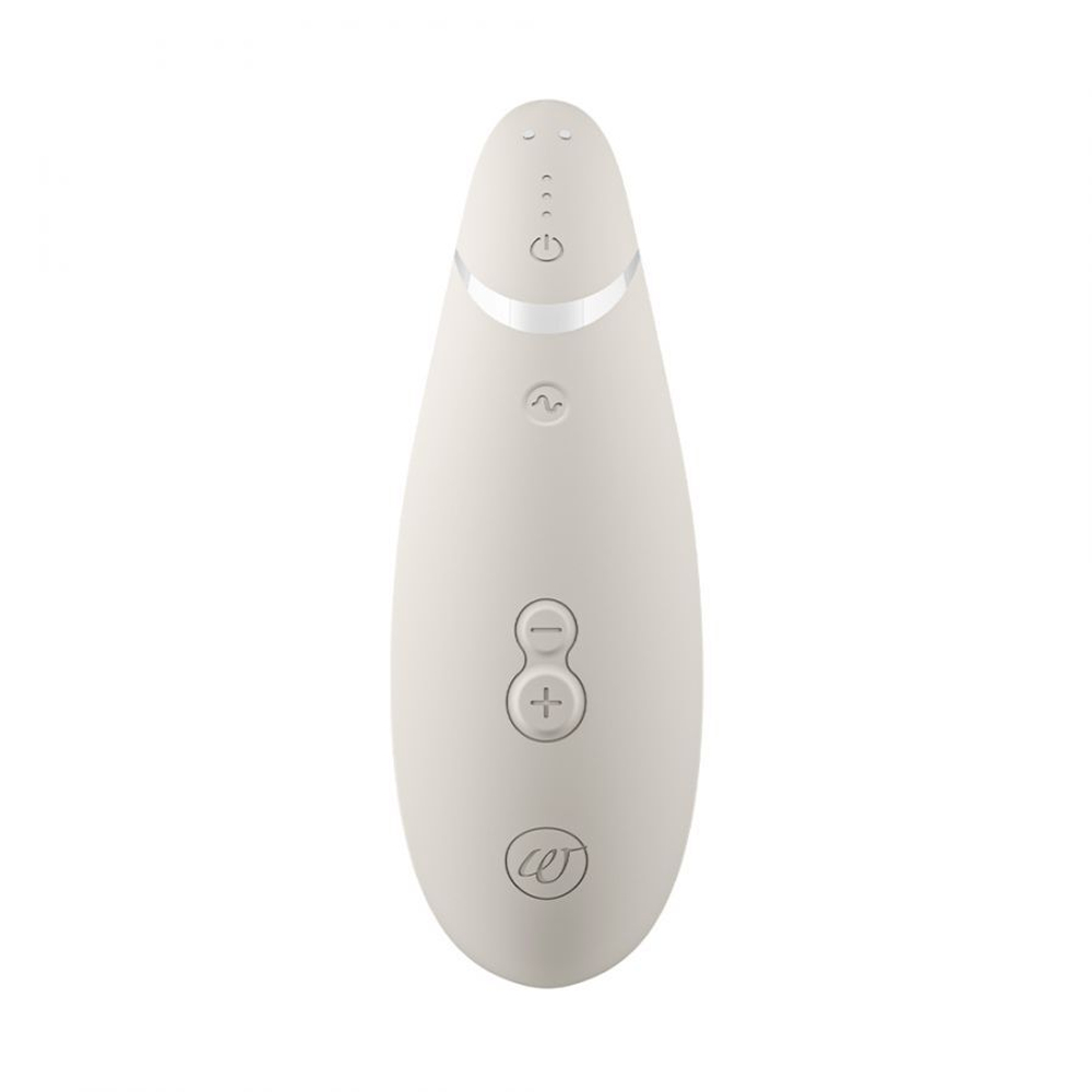 Womanizer Premium 2 - Бесконтактный клиторальный стимулятор, бежевый