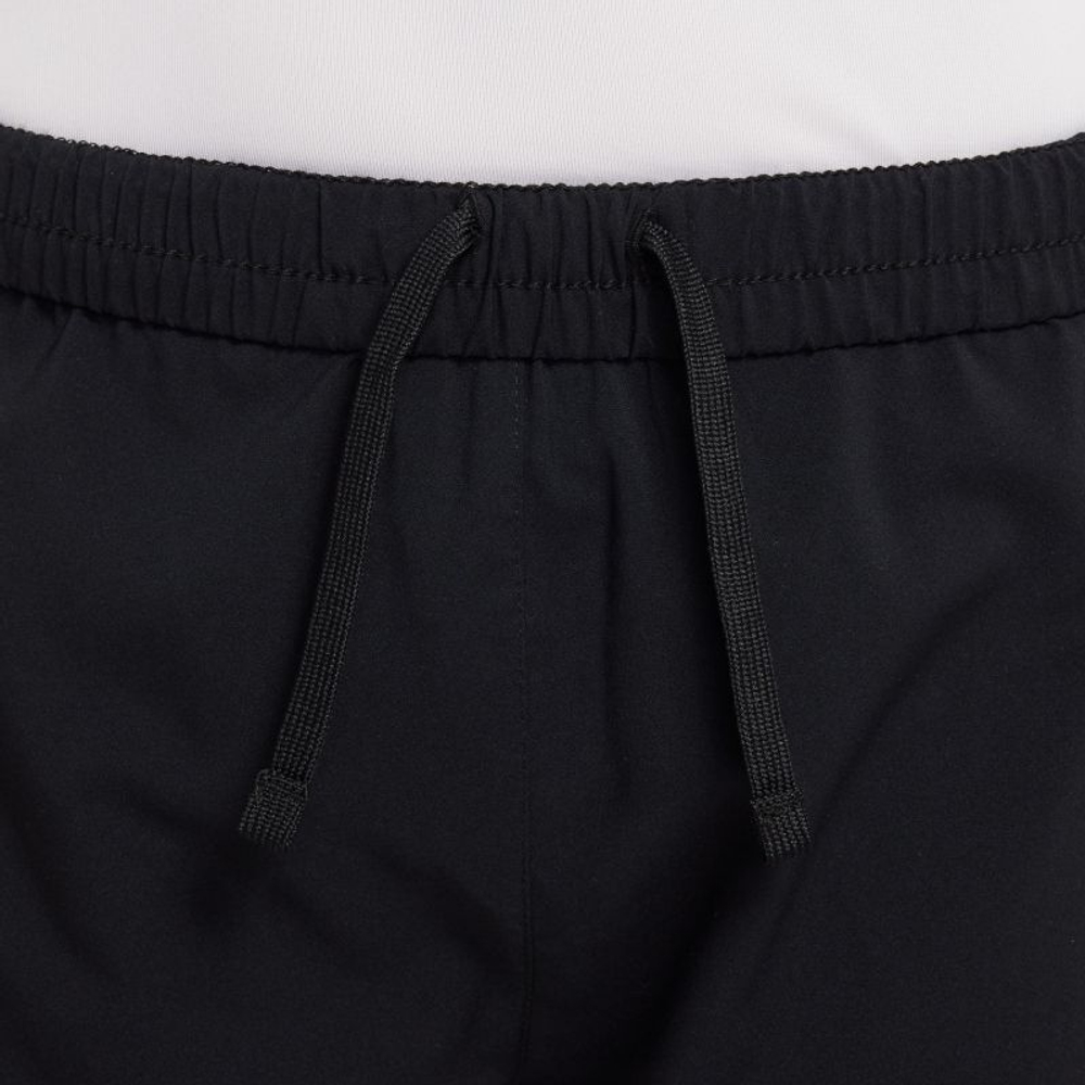 Шорты для девочки теннисные Nike Dri-Fit One High-Waisted Woven Training Shorts - black/white
