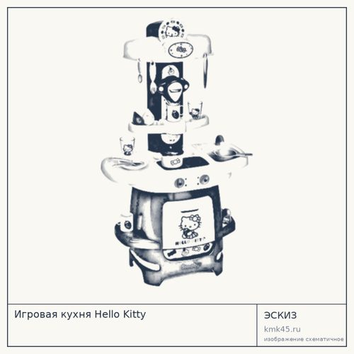 Игровая кухня Hello Kitty