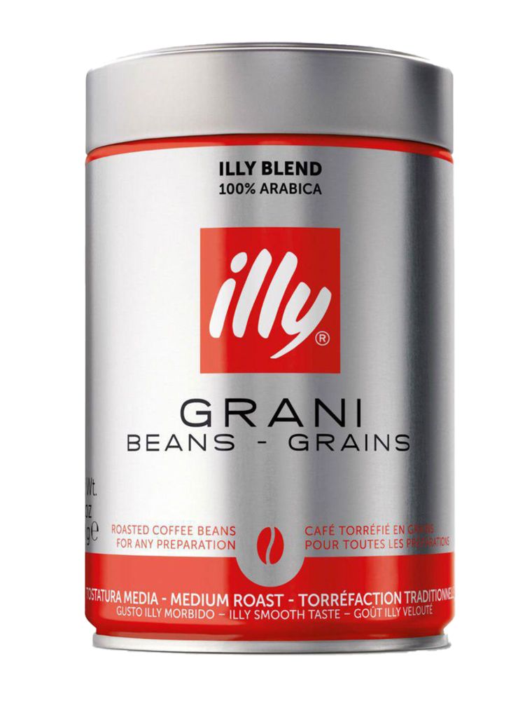 Кофе в зернах ILLY средней обжарки 250 г, 4 шт