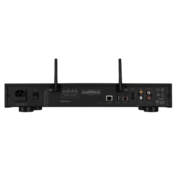 Audiolab 7000A and 7000N Play Bundle Black