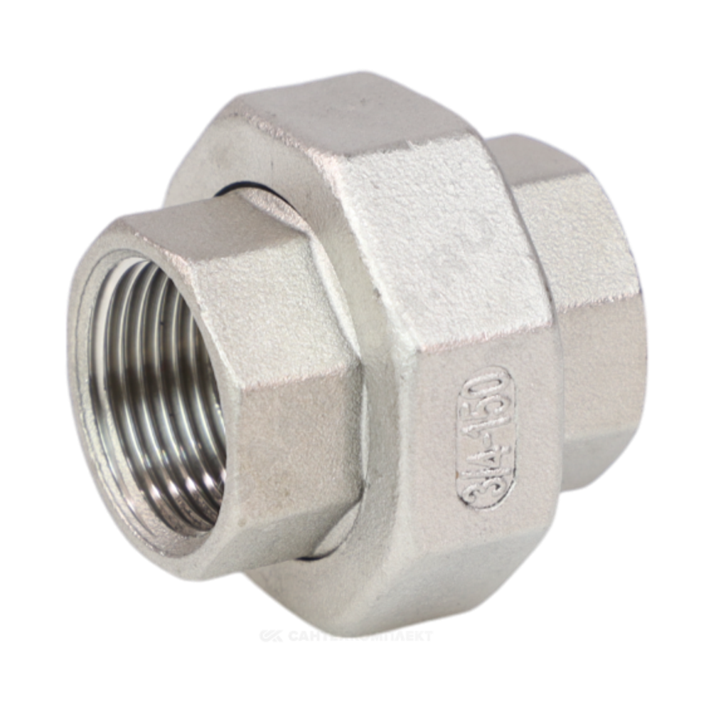 Соединитель американка сталь нерж Ду 32 (1 1/4") ВР Benarmo