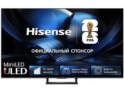 Mini-LED телевизор Hisense 75U7S 4K Ultra HD