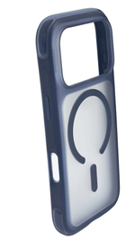 Накладка для i-Phone 17 Pro Max Keephone Monica Airbag сине-прозрачный
