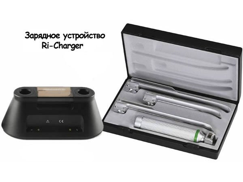 Ri-integral Miller набор ларингоскопов LED 2.5 B, батареечная рук. Riester