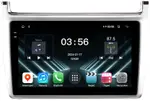 Магнитола для Volkswagen Polo 5 2009-2020 (рамка серебро) - FarCar S280 монитор 9.5" IPS на Android 13, CarPlay