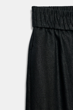 БРЮКИ ПРЯМОГО КРОЯ ИЗ СМЕСОВОГО ЛЬНА — ZARA