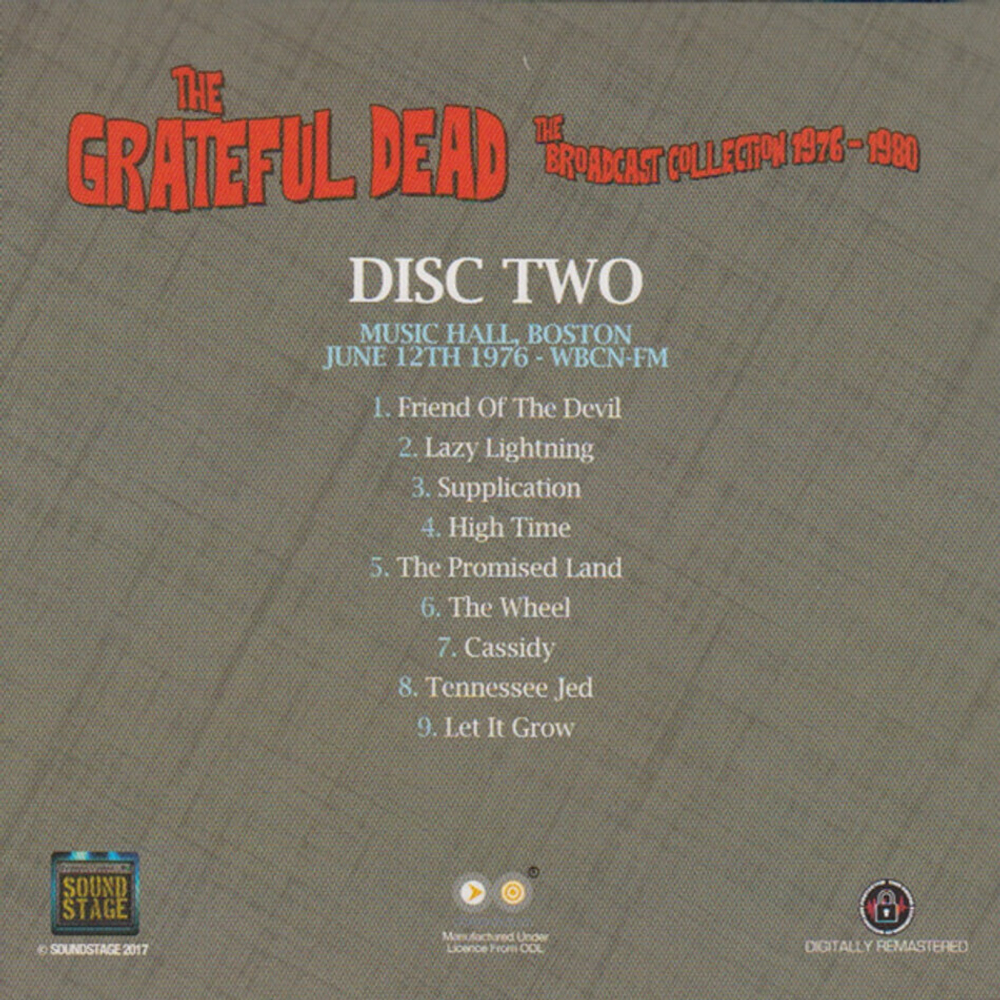 The Grateful Dead / The Broadcast Collection 1976 - 1980 (12CD)