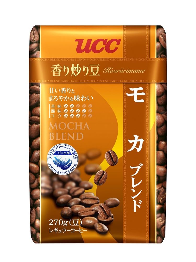 Кофе в зернах UCC Kaori Irim Мока, 270 г, 3 шт