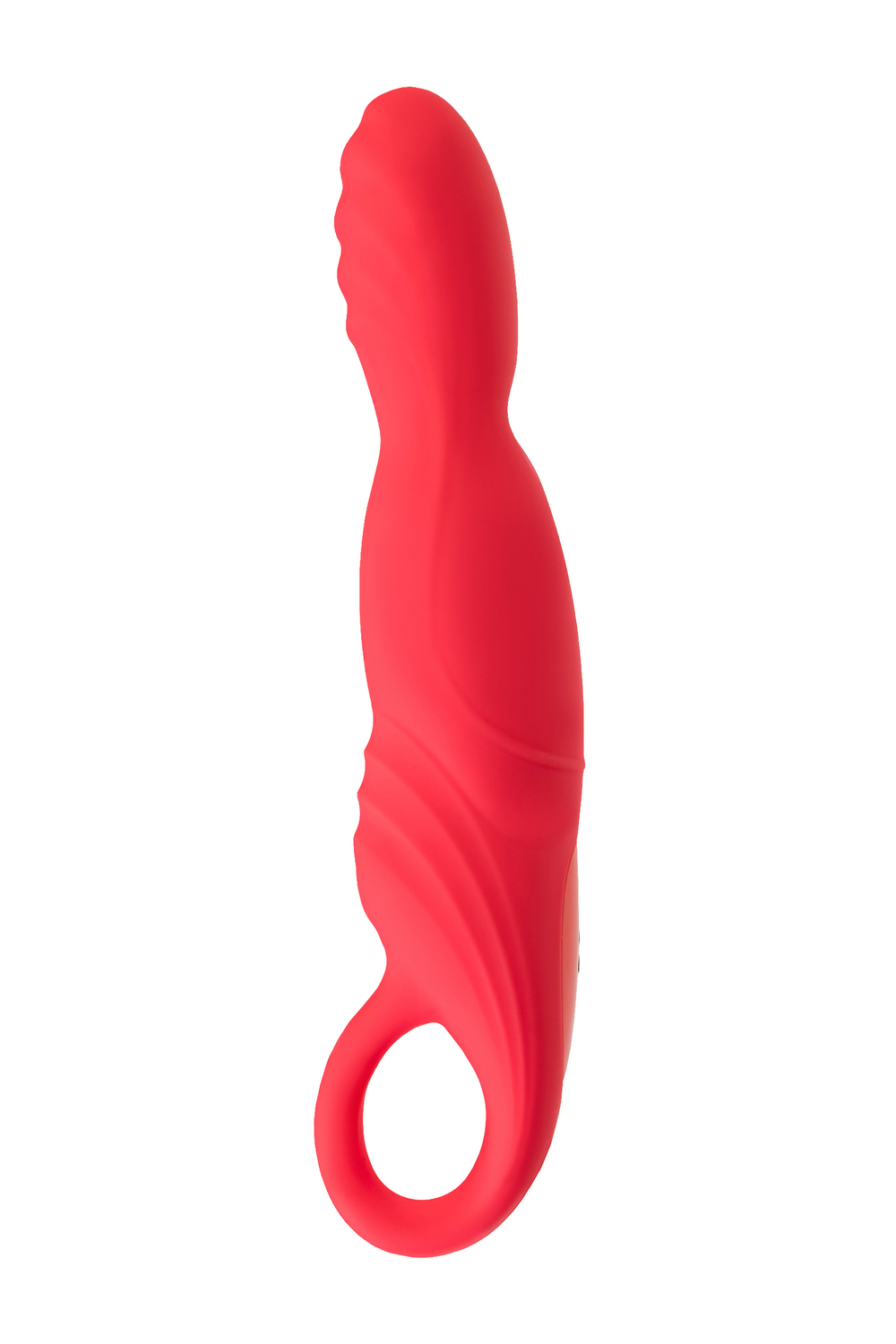 Вибратор с двигающейся головкой Flovetta Carnation розовый 19 см