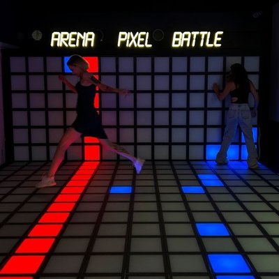 Интерактивный светодиодный пол «Арена Pixel battle» 364шт максимальная комплектация 33 кв. м.