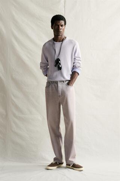 ДЖИНСЫ RELAXED ANKLE FIT — ZARA