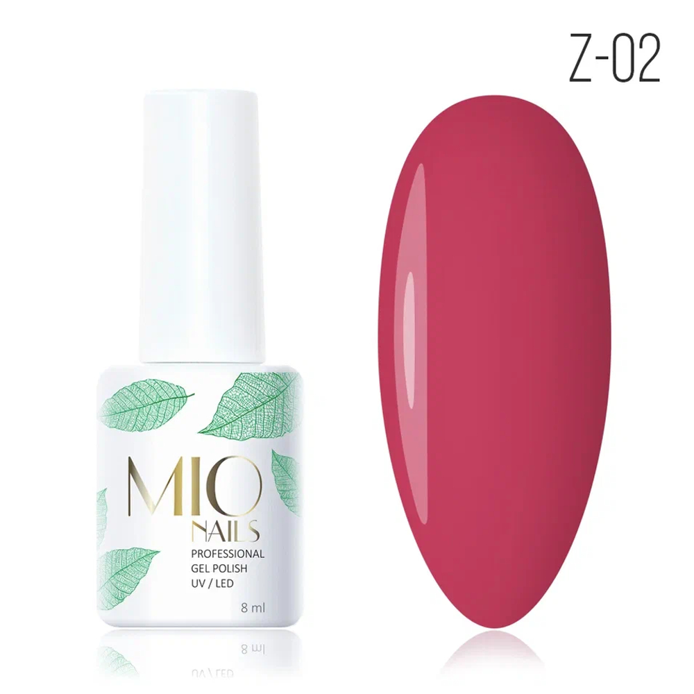 Гель-лак Итальянский соблазн Z-02 MIO Nails, 8 мл