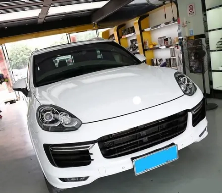 Обвес в стиле Turbo GTS для Porsche Cayenne 958 2015–2017
