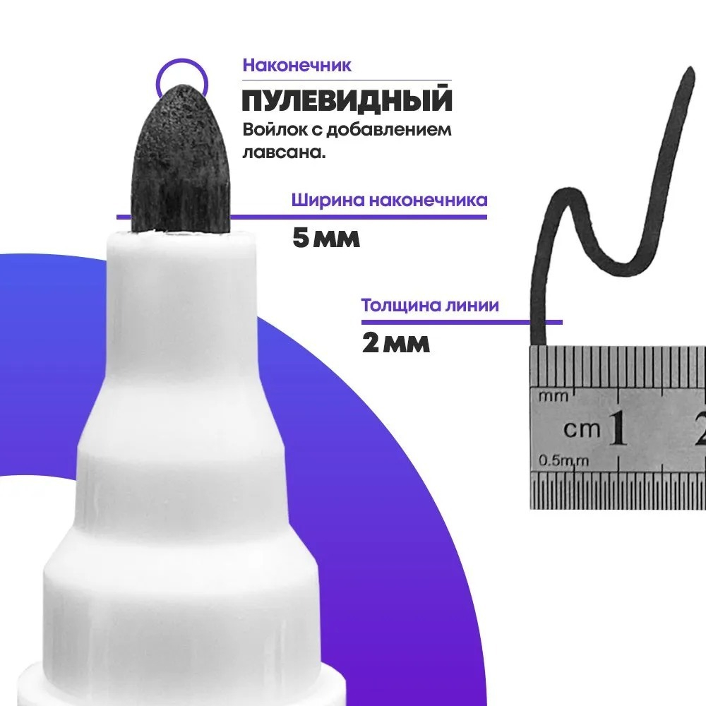 Маркеры для белой магнитной доски, 4 шт с губкой, MC-Basir, набор стираемых фломастеров для магнитно-маркерных и школьных досок, 18 мм