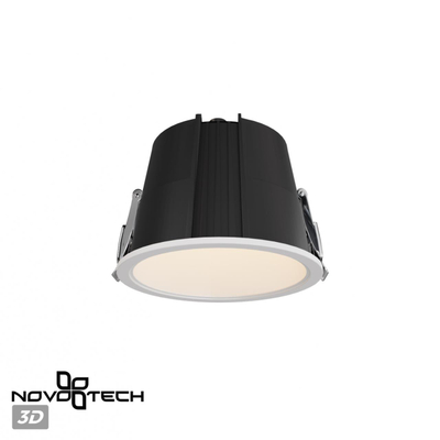 359428 SPOT NT24 510 белый Светильник встраиваемый с переключателем цв. температуры IP65 LED 20W 170-265V 3000К\4000К\6000К LANG