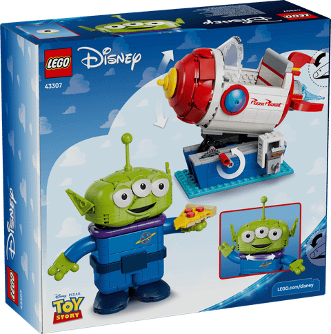 Конструктор LEGO Disney 43307 Alien with Pizza Planet Rocket Ride