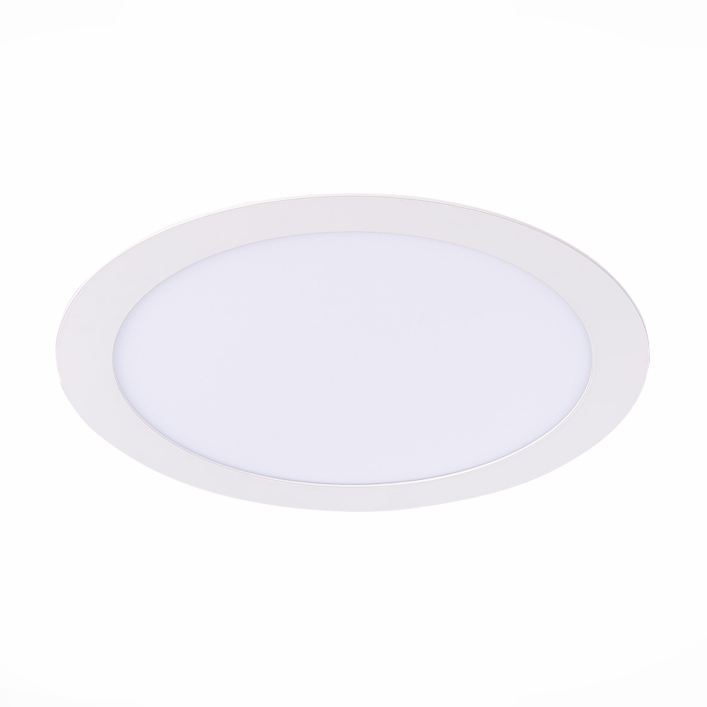 Светильник встраиваемый LED 18W 4000K 1 296Lm Ra80 110° IP20 D217xH18 90-265V