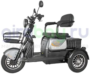 Электроскутер IKINGI SIBTRIKE 1000W (60V/25Ah) - Серый фото №6